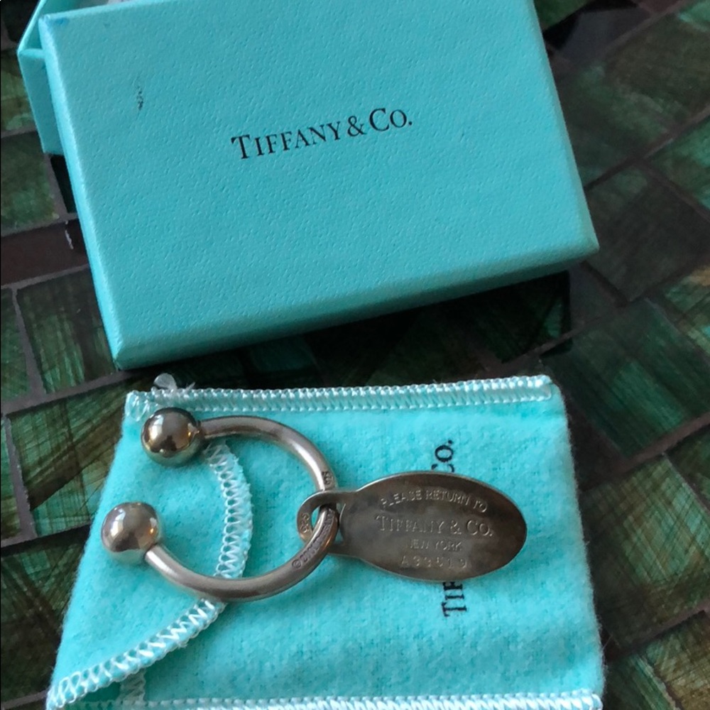Tiffany Sterling Silver Key Ring